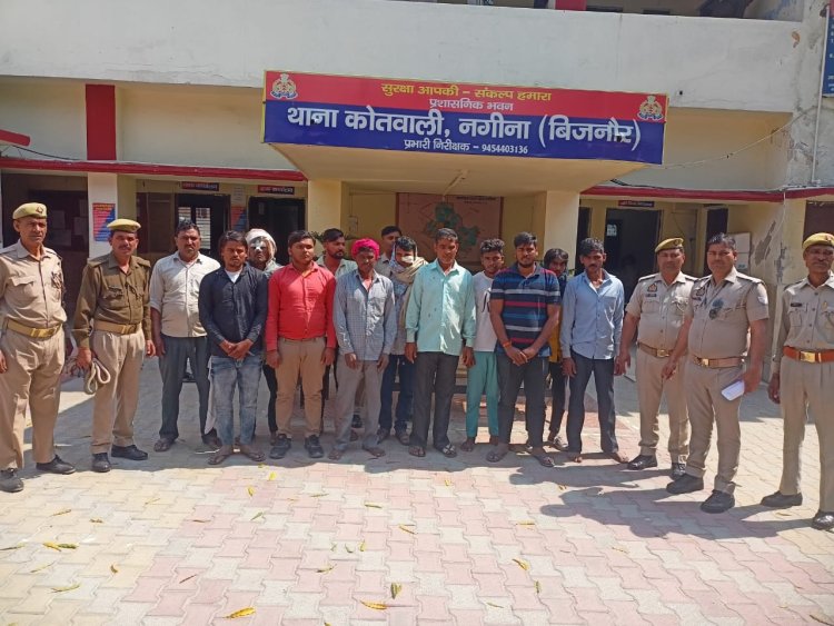 मार'पीट की तीन अलग अलग तेहरीरो पर पुलिस द्वारा की गई कार्यवाई